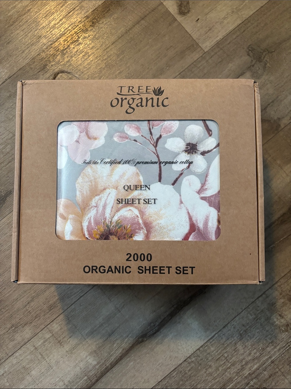 Queen Floral Sheet Set - Blush Pink & Cream